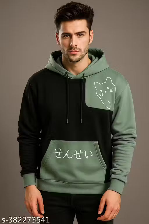 Estan Winter Hoodies Lion design for Men Sweatshirts