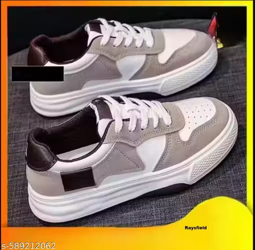 Anjrs Latest Women’s Sneakers Casual | Lace-Up Lightweight | Stylish Walking Gym Badminton Sports Running Shoes for Women & Girls