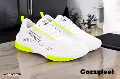 Cleaton's Footwear ,Good Looking Trendy & Stylish Running Shoes For Men (White).