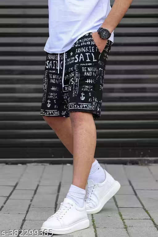 Men's Cotton Shorts | pack of 2 | Printed casual Shorts for mena