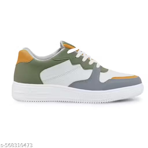 Bacan Trendy Multicolored Casual Sneakers For Men