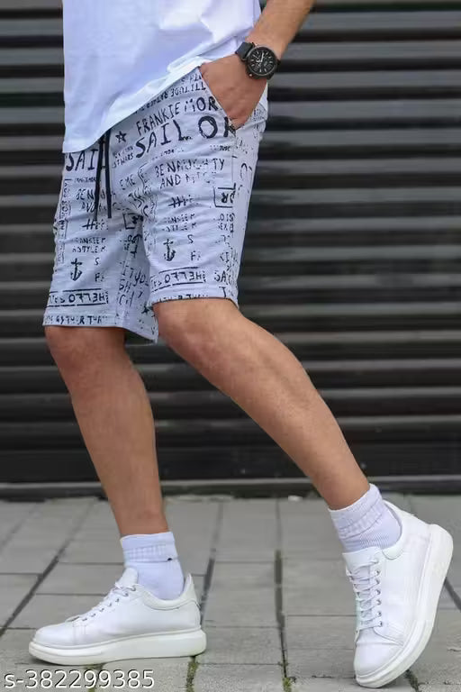 Men's Cotton Shorts | pack of 2 | Printed casual Shorts for mena