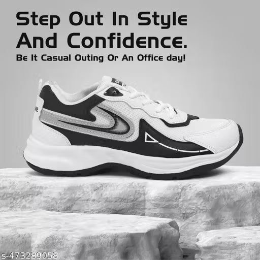 Stylish White Shoe for Men & Boys, Running Shoe, Shoe for Men, Casual Shooe