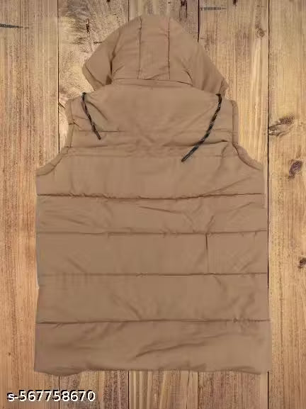 Man jacket half floppy cap Mustard