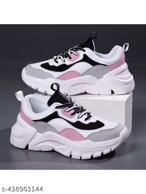 New classy, trending and multy colour sports and casual sneakers for women and girls