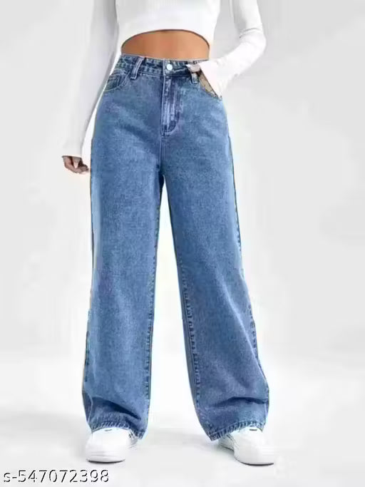 Straight-fit jeans for women