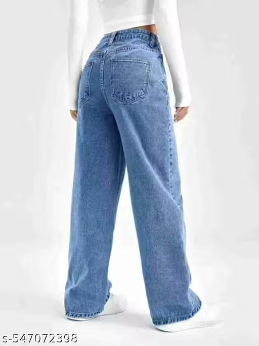 Straight-fit jeans for women