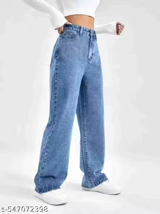 Straight-fit jeans for women
