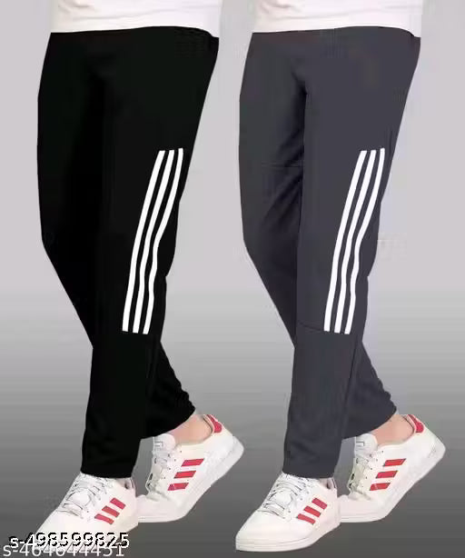 EXPERT Men's Stylish Jogger Lower Track Pants for Gym Casual Wear for Men(Pack Of 2)