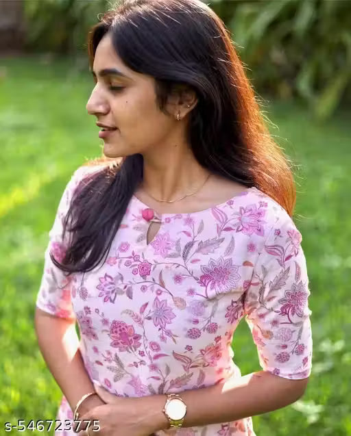 FASHIONBLE COTTON DIGITAL PRINT KURTI FOR WOMAN WEAR