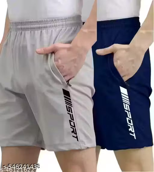 Mens sports gym shorts half pant