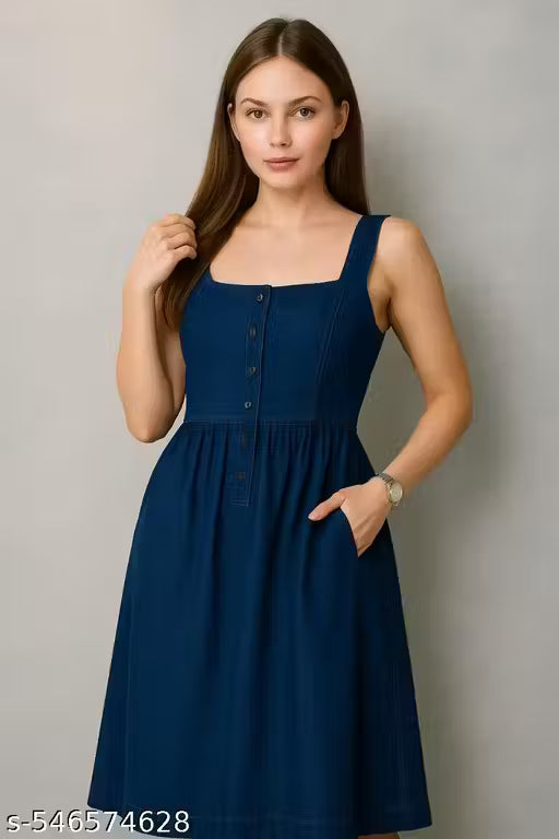 Woman Denim Dress