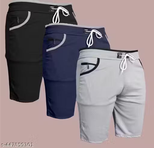 3 pcs shorts combo