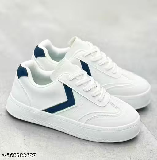 white strip sneakers