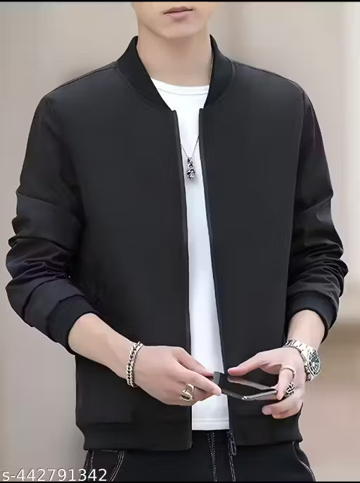 Black stylishand treandy jacket for man ₹366 onwards