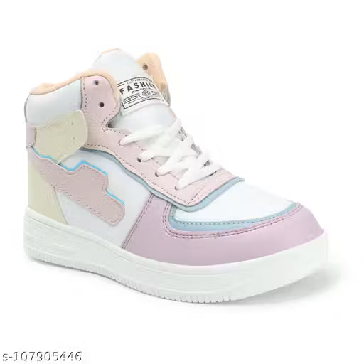 women's Hingh Neck Trendy Fashion casual Shoe