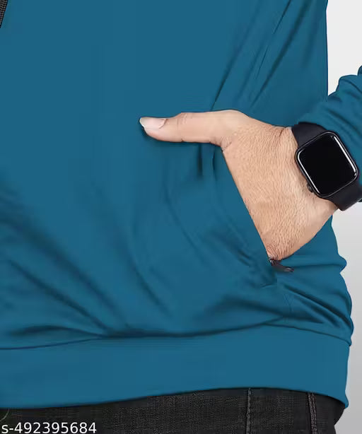 Full Sleeve Polyester Full Zip with Pocket Solid Men's Sports Track Standard Length Jacket ₹321 onwards