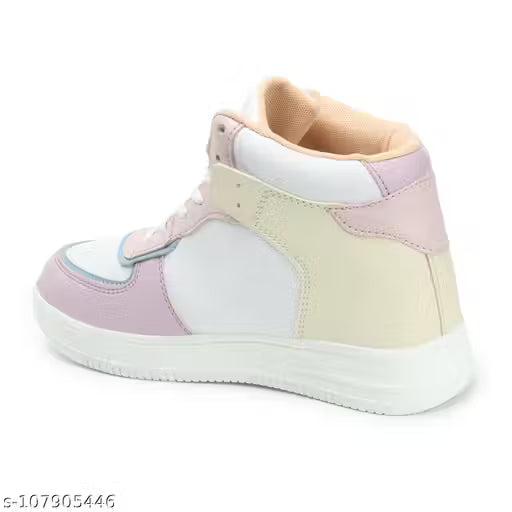 women's Hingh Neck Trendy Fashion casual Shoe