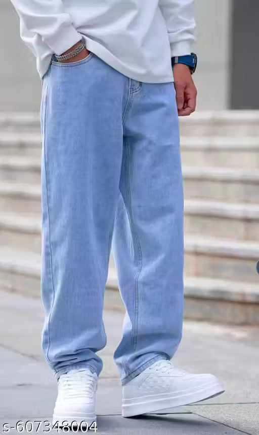 Light Sky Blue Jeans