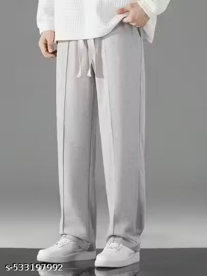 Stockton Men's Regular Fit Track Pants – Cotton Blend Joggers with Elastic Waistband & Pockets | Comfortable Activewear for Gym, Running & Casual Wear