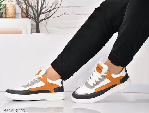 COZYGO Multi Colour Sneakers Trendy Sports Shoes Classy Casual Shoes For Men