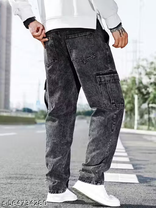 Mens baggy jeans,mens Cargo jeans,mens jeans, mens jeans by sk.