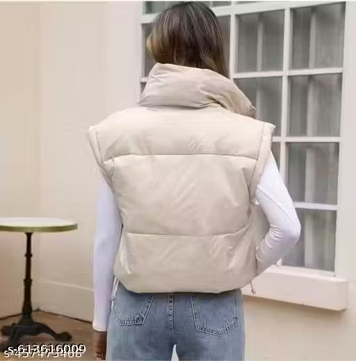 New tranding winter Half Jacket Black for Girls&women