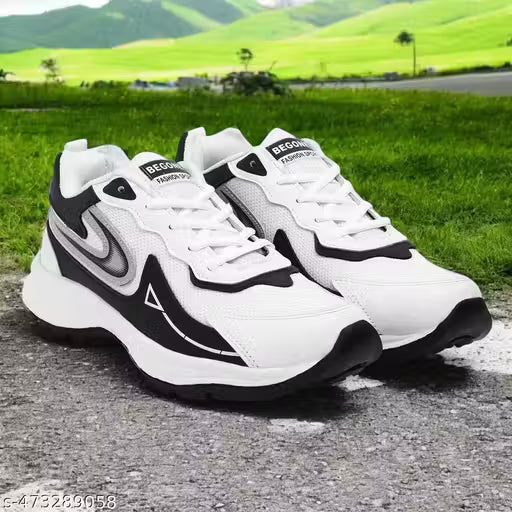 Stylish White Shoe for Men & Boys, Running Shoe, Shoe for Men, Casual Shooe