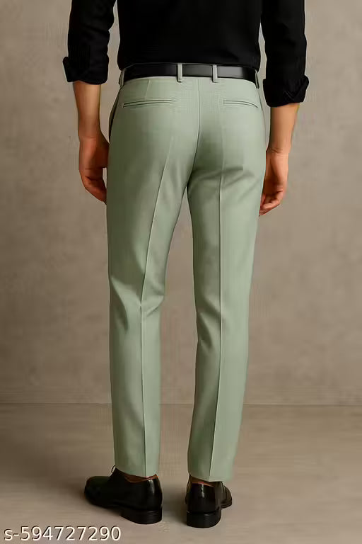 Mens Green Trouser