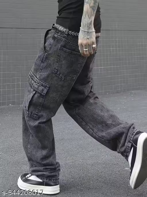 6 pocket mom-fit jeans for mens