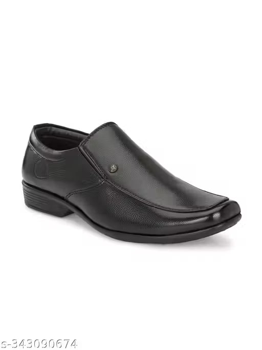 Server Formal Black Office shoes For men