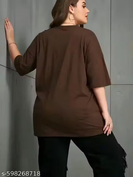 New Design Butterfly PRINT Women Oversized T-shirt 002