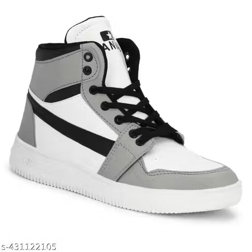 Letest Stylish Casual Party Wear Sneakers For Men & Boy(White)