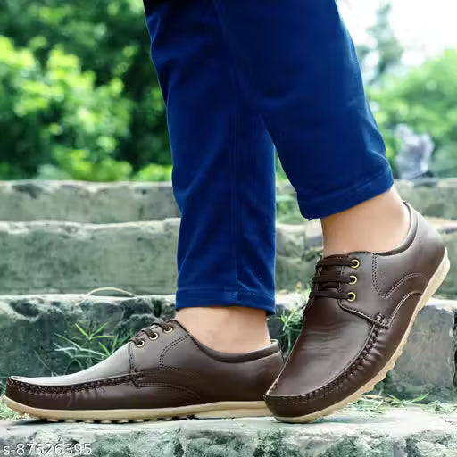 GULASS WICK Men Synthetic Lace Up Casual Shoes and Loafers Shoes