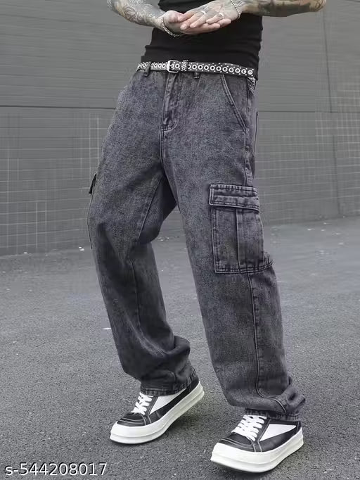 6 pocket mom-fit jeans for mens